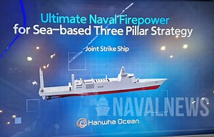 MADEX 2023: Hanwha Ocean Unveils Joint Strike Ship Concept - Naval News