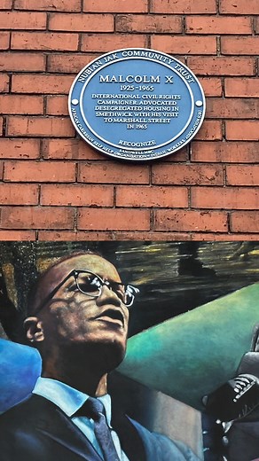 When Malcolm X visited #Smethwick. The historic event has been commemorated at the town's Heritage Centre for Black History month. | BBC Wolverhampton & Black Country | Facebook