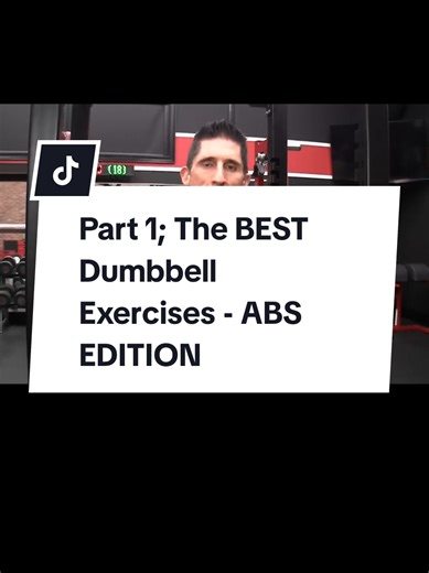 Part 1; The BEST Dumbbell Exercises - ABS EDITION #dumbbell #abs #dumbbellexercise #dumbbellworkout