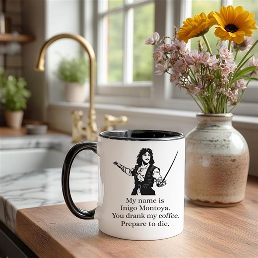 Inigo Montoya Coffee Mug – Princess Bride Quote Ceramic Cup - Etsy