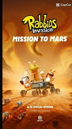 The end of rabbids invasion Eps - mission to mars airing in netflix #Jj #rabbid #rabbid #edit