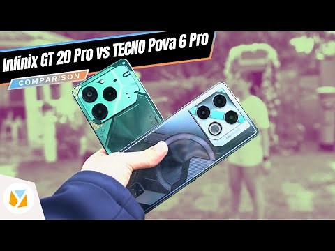 Infinix GT 20 Pro vs TECNO Pova 6 Pro Comparison Review