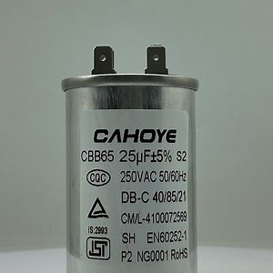 [Hot Item] High Voltage 2-100UF Heat Pump Cbb65 Manufacturer HVAC Dual Run Capacitor