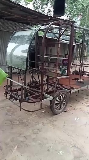 Homemade Three-Wheeled Vehicle Build Process