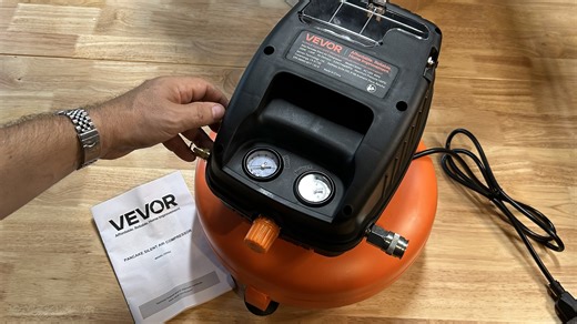 Watch Hear it Running! 3-gal Air Compressor by VEVOR on Amazon Live