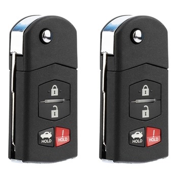 2 Key Fob Keyless Entry Remote for Mazda MX-5 3 6 SKE12501 Flip
