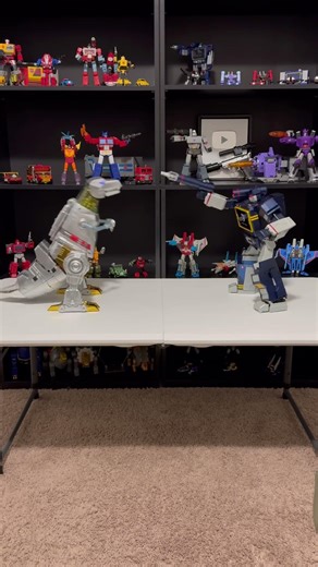 Soundwave & Grimlock battle #transformers #soundwave #grimlock #dinosaur #fire #fun #funny #2026