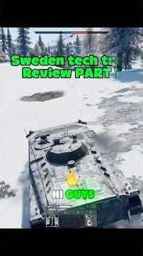 Sweden ground tech tree review in war thunder #warthunder #warthundertanks #wt