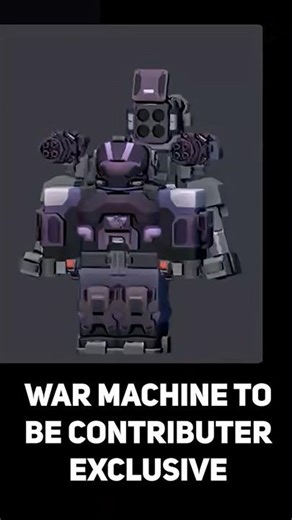 War Machine Tower Contributor Exclusive Update Leak #tds #roblox #towerdefensesimulator