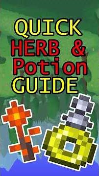 Herb Farming & Potion Guide in 90 SECONDS - Terraria 1.4.5