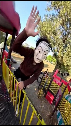 Playground Pop Party Balloon Bursting POV Fun#BalloonPop #PlaygroundParty#POVFun #Satisfying#parkour