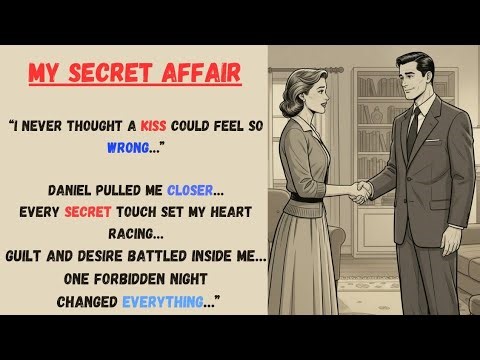 English Learning through stories Level3⭐MY Secret Afair 🔥 English Learning practice Job interview
