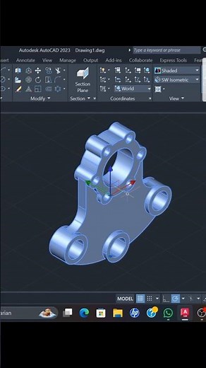 #autocad #autocadtutorials #autodesk #teknikmesin #mechanicalengineering #lewatberanda #masukberanda