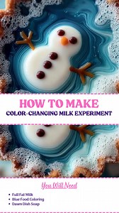 Color-Changing Milk 🥛🌈 Watch colors dance like magic! Full experiment steps in the first comment 👇❤️ Science or art? Maybe both! ✨ . . . #scienceforkids #magicmilk #stemforkids #funlearning #experimentforkids | Golden Era Recipes