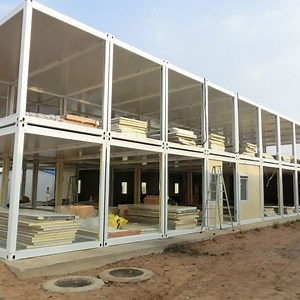 [Hot Item] 2023 New Prefab Container Quick Installation Prefab Construction Site Container Steel Container House