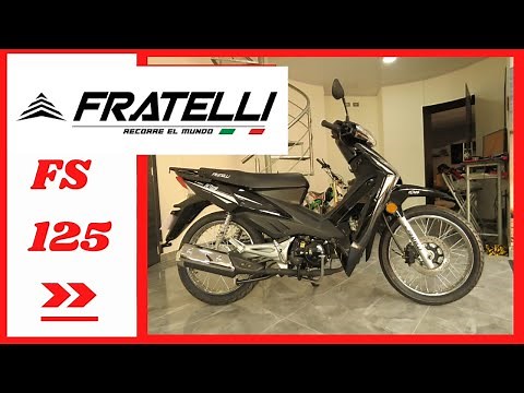 🔴NUEVA FRATELLI FS 125 SEÑORITERA 2023/Precio/Ficha técnica/características generales #fratelli