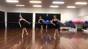 Senior students performing the adage, Temps de Courante Cecchetti, from the Advanced 1 Cecchetti ballet syllabus. Working hard towards their exam in mid August 2024 and looking fabulous ladies. #darwinschoolballet #dancedarwin #balletdarwin | Darwin School of Ballet