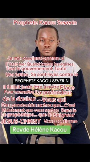 2.5K reactions · 227 shares | Tu veux prophétisez il faut être prêt.. tu seras mal compris juger et lapider… le meilleur ami dans le prophétique c’est Jésus Dieu lui-même.. | Mpe-bethel.Sacerdoce | Facebook