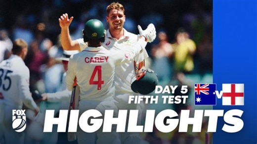 The Ashes: Test Five, Day 5 Highlights
