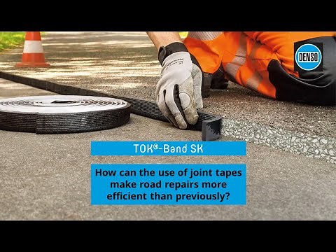 DENSO TOK®-Band SK: How can the use of joint tapes make road repairs more efficient than previously?