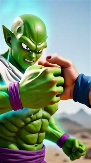 Goku + Piccolo Fusion – Ultimate Saiyan Power #FusionVerse #DarkFusion #HybridBeast #ViralShorts