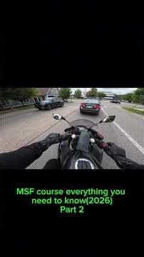 THIS IS WHATS ON THE MSF COURSE