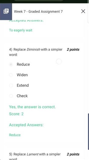 Week 7 Graded Assignment English 1 #bsdegree #iitmadras #english #viralshorts #trending #new