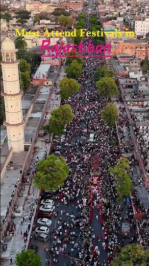 Must Attend Festivals in Rajasthan 🦚🦢✨