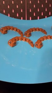 3D Printed Articulated Snake Printed