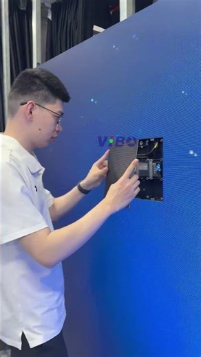 Indoor LED Screen with HUB Connection Modules #ledpanelrepair #viboled #ledscreenfactory