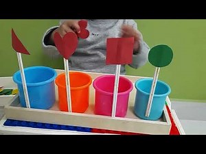 Shapes Sorting Activity for Kids | Learn Shapes | Educational Videos for Toddlers