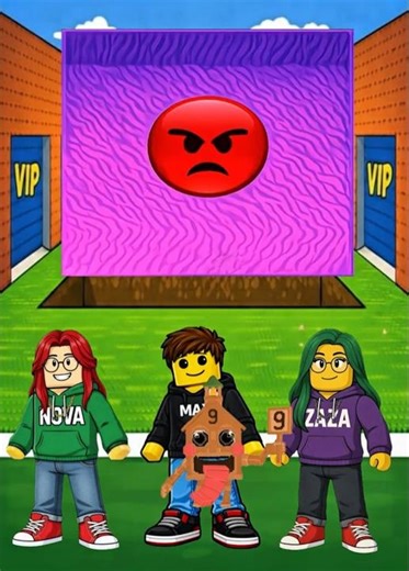 2D Animation - Escape Tsunami Roblox (Brainrot Moment)