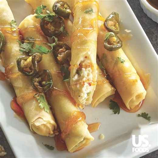 Order >>> https://bit.ly/3TBPfVs. 🧀 This tasty take on a jalapeño popper blends gooey Mexican-style melting #cheese and Cotija cheese, cream cheese, red pepper flakes and jalapeño pieces into a crispy bite. #usfoods #scoopmag | US Foods