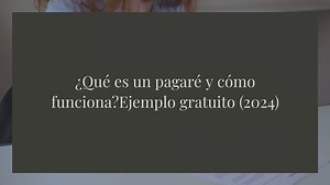 Cómo llenar un pagaré? - Formato de pagaré