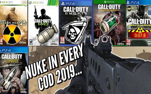 都9102年了 还有人在历代使命召唤出核弹？ 历代核弹+终极文艺复兴