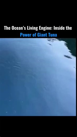 Trendingsociety on Instagram: "Did you know giant tuna are among the most powerful swimmers in the ocean? Growing over 3 meters long, these metallic giants are built for speed. Their torpedo-shaped bodies and engine-like muscle systems let them slice through water at shocking velocities—fast enough to ambush prey and even outpace some predators. What truly sets them apart is a rare superpower: giant tuna can keep their body temperature warmer than the surrounding ocean. This biological advantage
