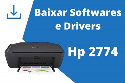 Drivers da Impressora HP DeskJet 2774 Para Baixar
