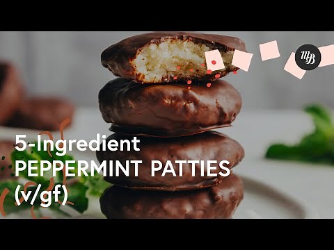 5-Ingredient Peppermint Patties | Minimalist Baker Recipes