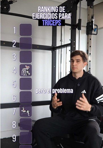 Mejores ejercicios para hipertrofia de tríceps: comparación y recomendación