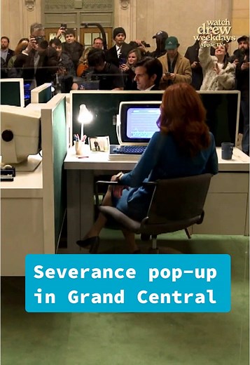 Severance Pop-Up Experience in Grand Central Station
