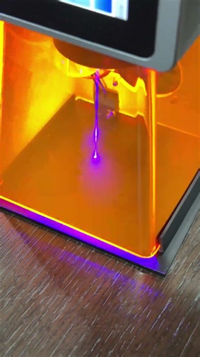 L4Ultra portable handheld laser marking machine print image date on Black Acrylic #handheldlaser