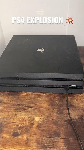 PS4 Explosion 💥 #shorts