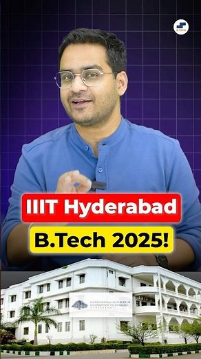 💥IIIT Hyderabad BTech Course Details🌟Best IIIT For BTech 2025🤩 #shorts #btech #jee #iiithyderabad