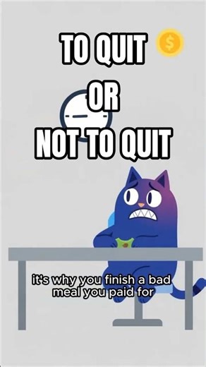 Why you can’t quit (even when it’s bad). 💸sunk cost