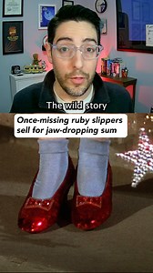 The wild story of the missing Ruby Slippers just ended with an absurdly high sale at auction (Sources: Deadline, AP) | Pop Culture Brain