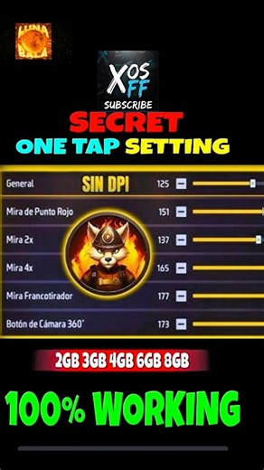 Free Fire Headshot setting 2026 ⚡ Best Sensitivity Settings ⚙️| Sensitivity + Hud Settings Free Fire