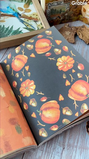  Golden leaves, warm vibes—Grabie “Autumn Palette” Scrapbook Book offers 200+ pages of fall-inspired papers and stickers to make your projects glow with seasonal charm. | Grabie | Facebook