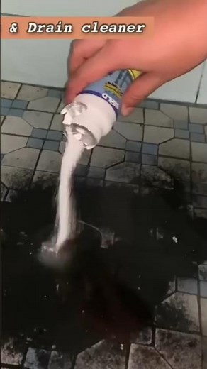 Trying tornado sink and drain cleaner. 🤯