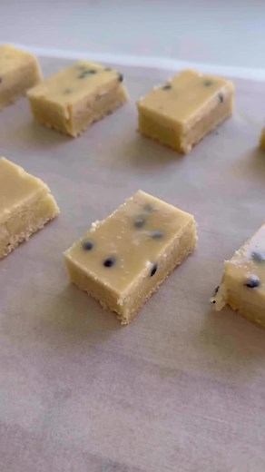 Passionfruit & Lemon Slice Recipe | Quick and Healthy Snack