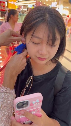 Second ear piercing #auto